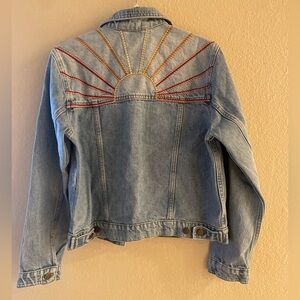 NWT Marine Layer Sun rays embroidered jacket Small
